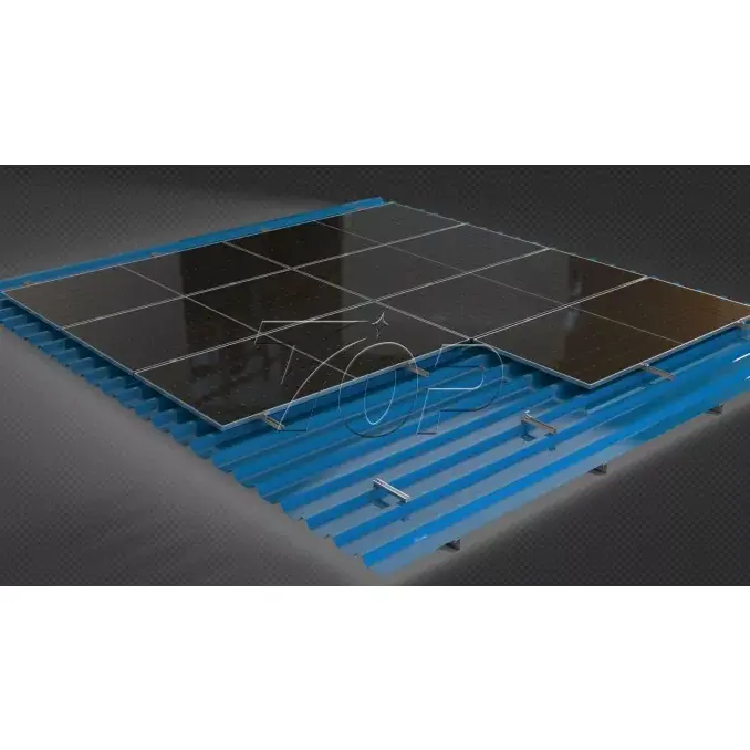Aluminium Solar Panel Montering Mini Rail