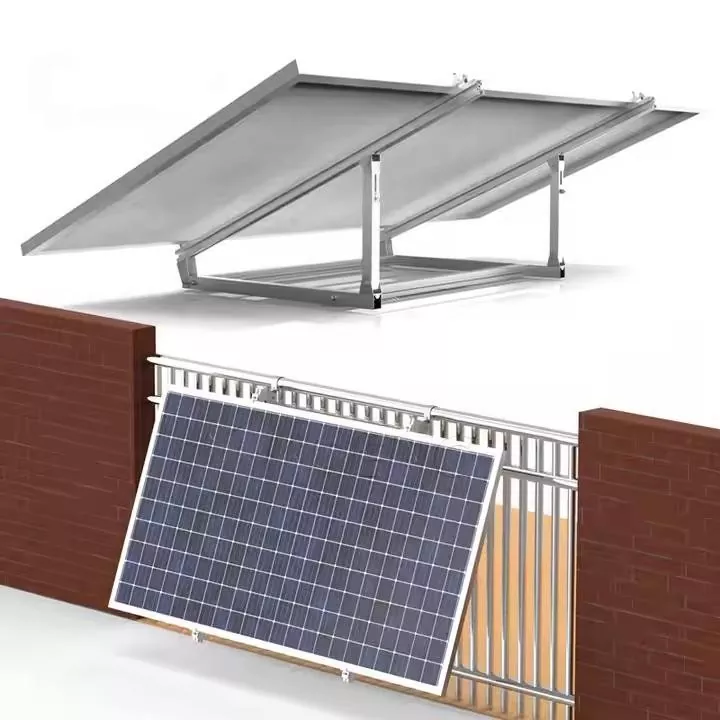 Solcellepanel balkon rækværk